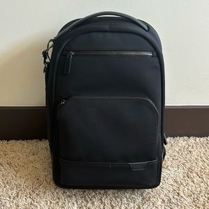 New Tumi Harrison Warren backpack in black, never used but doesn’t have tags